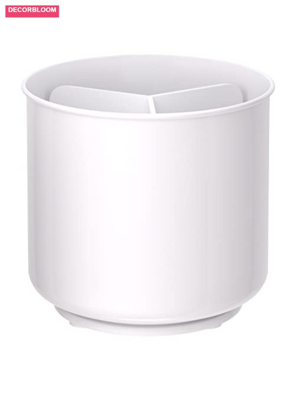Rotating Utensil Holder XL Plastic Kitchen Counter Crock Caddy